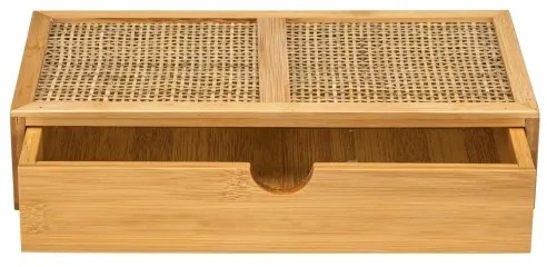 WENKO 25603100 – Organizzatore ALLEGRE 28x14 cm marrone