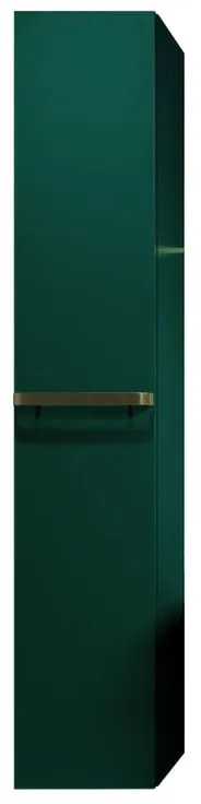 Colonna per mobile bagno LOA RANDAL 1 anta P 25 x L 30 x H 165 cm verde e oro laminato truciolare