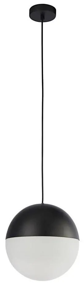 Searchlight 24181BK - Lampadario a sospensione con filo ENDOR 1xE27/40W/230V nero