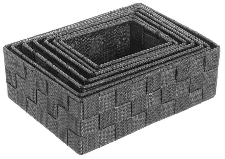 Cestini da bagno in tessuto in set da 7 - Casa Selección