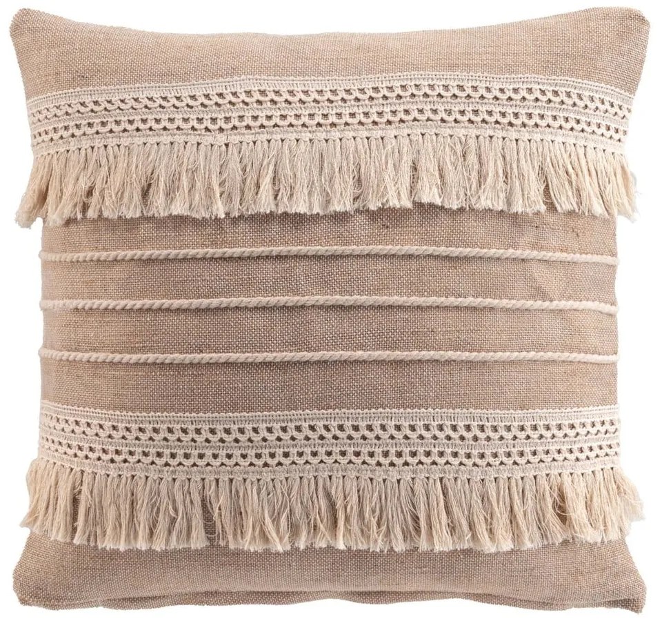 Cuscino decorativo in misto iuta 45x45 cm Cirrus – douceur d'intérieur