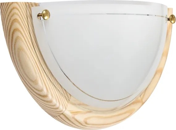 Brilagi - Lampada da parete ORBIS 1xE27/60W/230V 30 cm pino