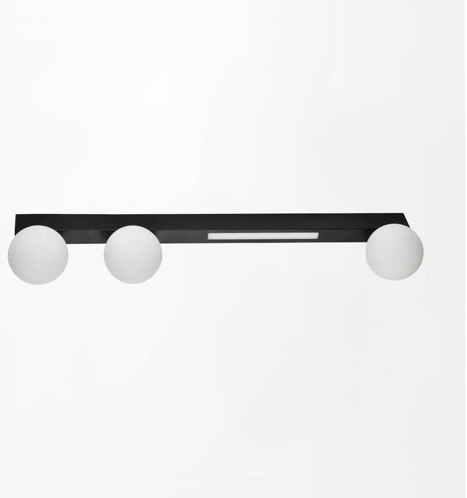 Zuma Line W231102-3 - Applique a LED LUND 3xG9/40W/230V + LED/6W nero