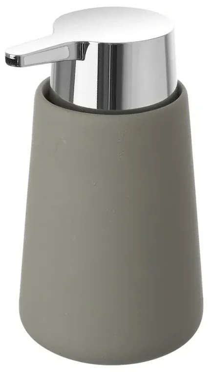 Dispenser sapone liquido in ceramica linea Sidney grigia