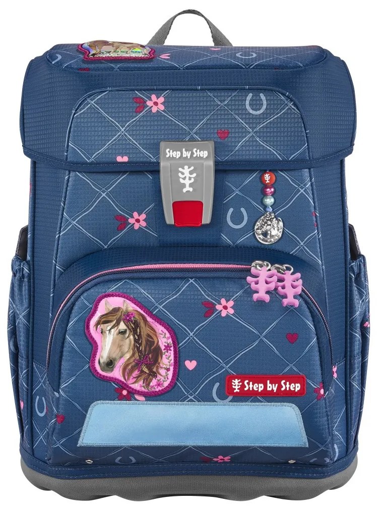 Zaino scuola Step by Step CLOUD, set 5 pezzi, Horse Lima