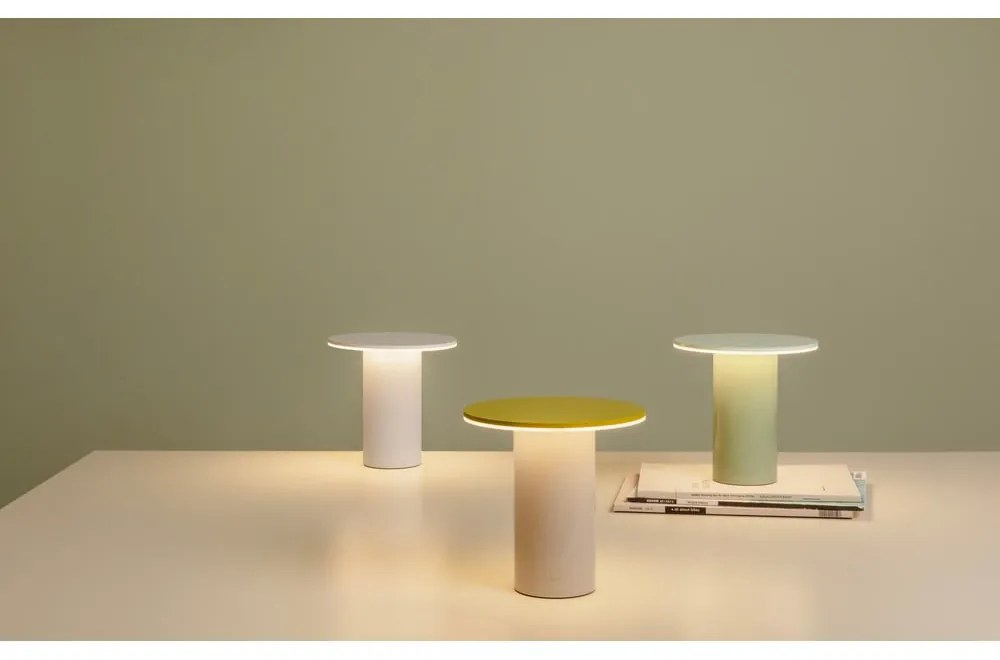 Lampada da tavolo LED dimmerabile verde menta (altezza 18 cm) Fungo - Remember