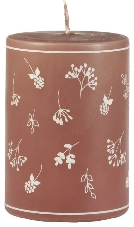 Candela marrone, tempo di combustione 48 h Fleur - Unipar