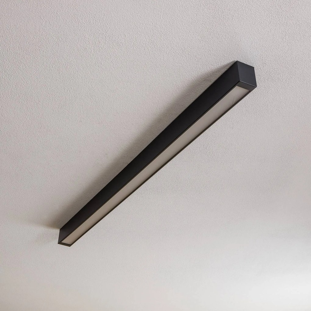Nowodvorski Lighting Plafoniera Straight grafite 122 cm