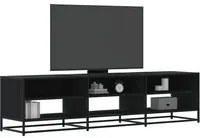 Mobile Porta TV Nero 180x40x46 cm in Legno Multistrato 3300805