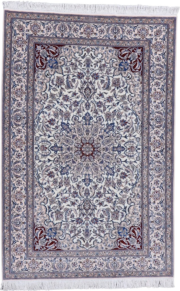 Nain Tappeto 200 x 130 (Iran) Annodato A Mano