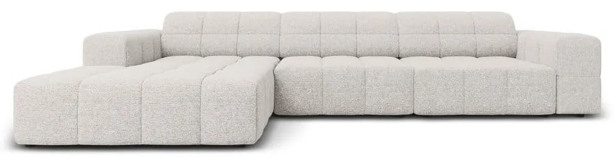 Divano angolare grigio chiaro (angolo sinistro) Chicago - Cosmopolitan Design