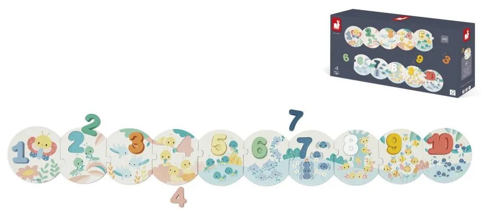 Puzzle da incastrare Pure - I miei primi numeri