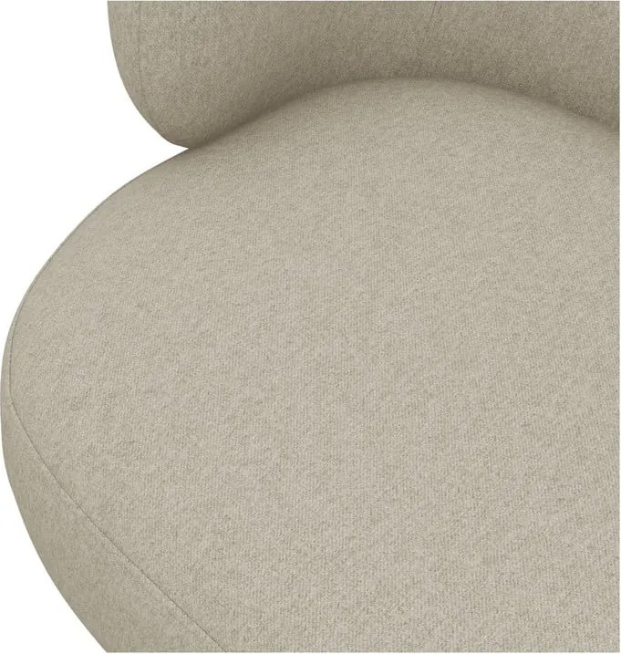 Poltrona beige Hina – Makamii