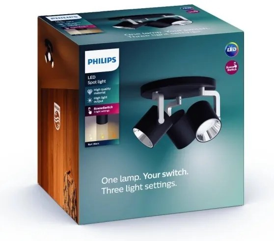 Philips 50673/30/P0 - Luce Spot a LED dimmerabile BYRL 3xLED/4.5W/230V