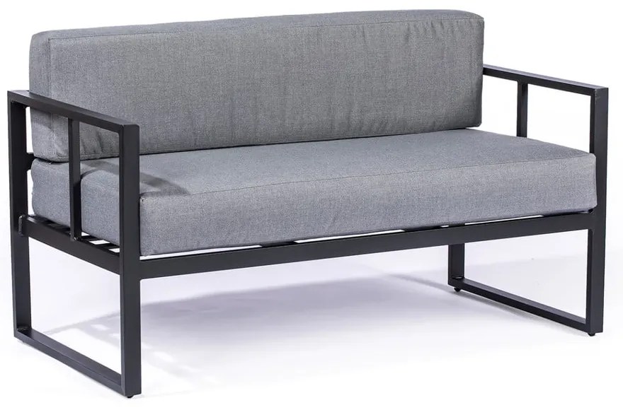 Divano da giardino a due posti grigio grafite Bellisima - Bonami Selection