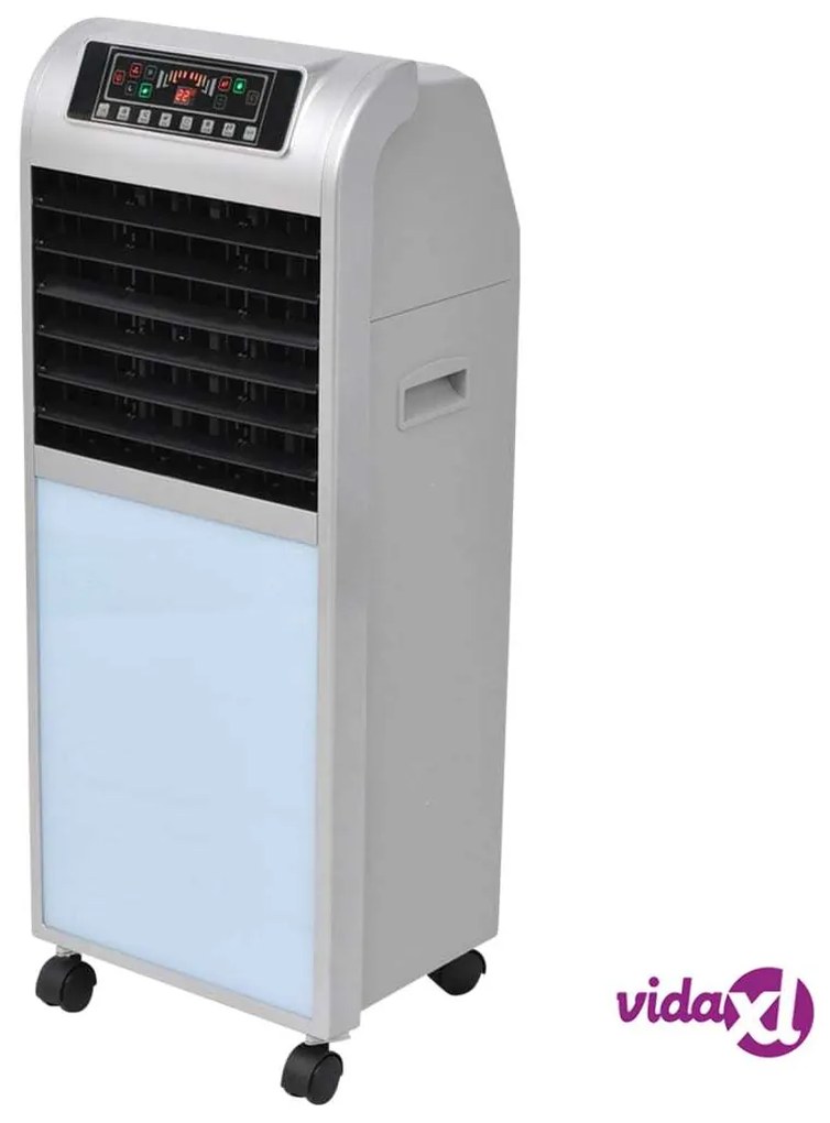 vidaXL Climatizzatore Portatile 120 W 8 L 385 m³/h 37,5x35x94,5 cm