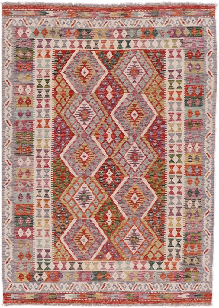 Kilim Tappeto orientale 150x210 (Afghanistan) Tessuto A Mano