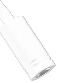 LED Lampada flessibile da parete con base USB 1xLED/8W + 1xLED/2W/230V bianco