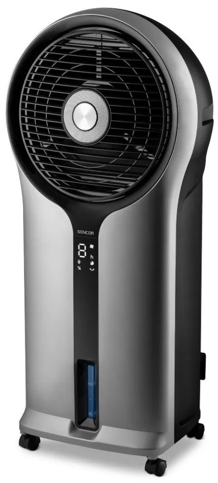 Sencor - Raffreddatore d'aria mobile 110W/230V argento/nero + telecomando