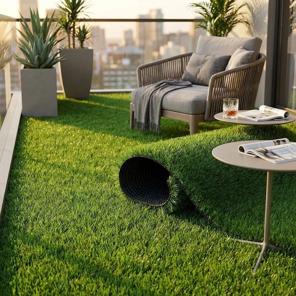 Tappeto Sintetico da 3 cm di spessore misura 1 x 25 m