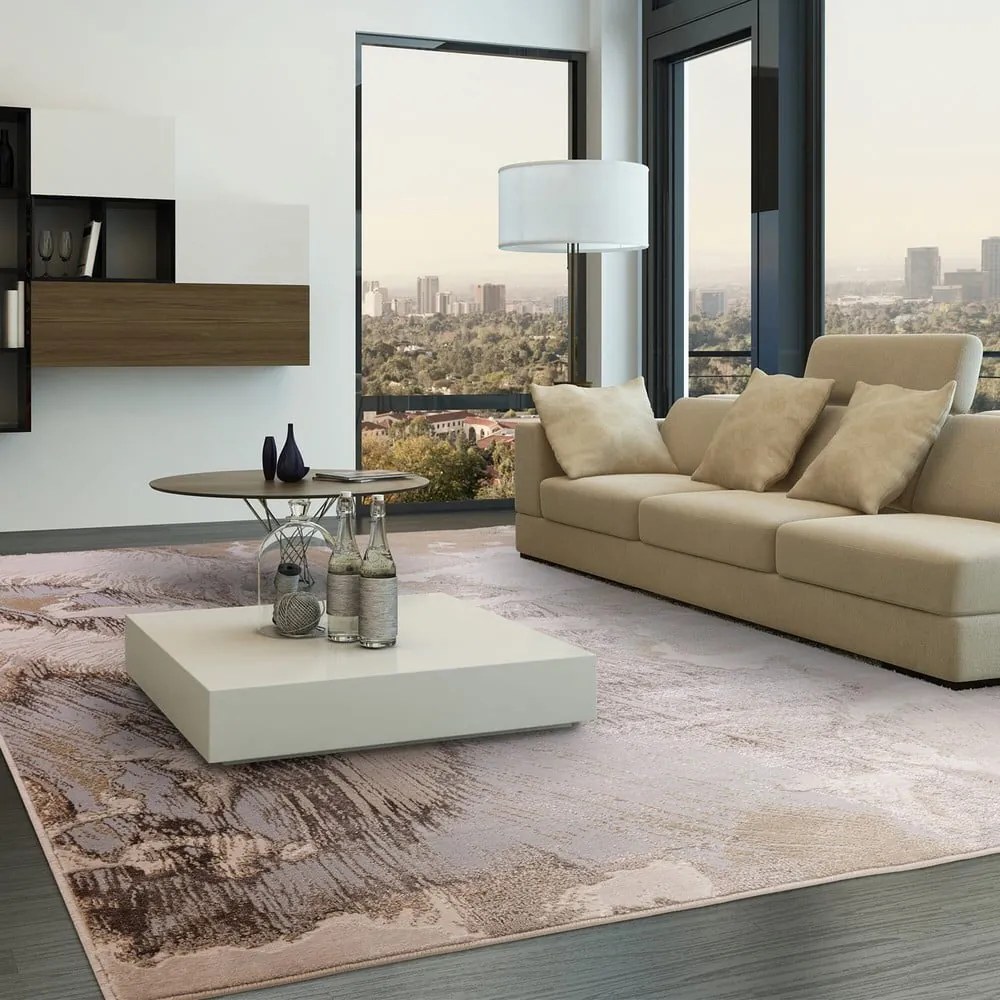 Tappeto beige 160x230 cm Aurora Echt - Asiatic Carpets