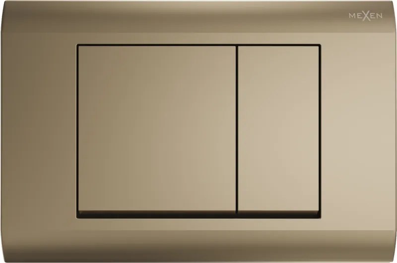 Mexen Fenix 01 pulsante di scarico, oro champagne - 600104