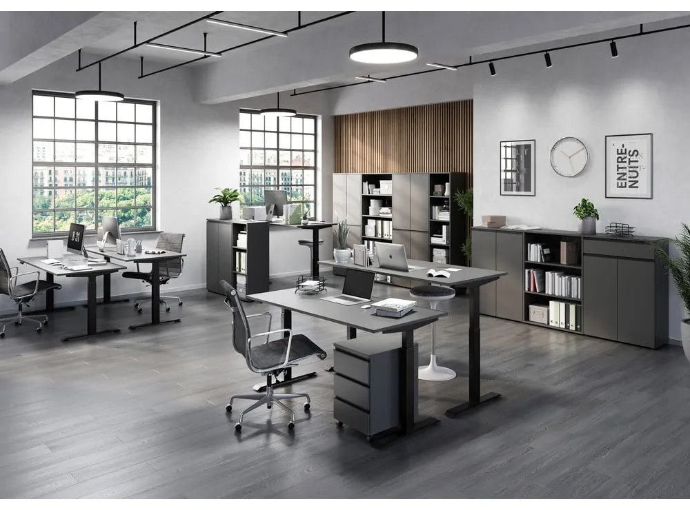 Scrivania con altezza regolabile 80x140 cm Bedano - Germania