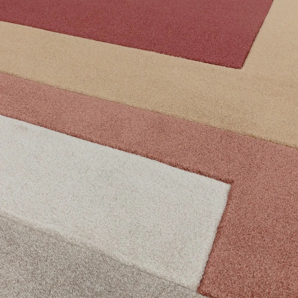 Tappeto color mattone 160x230 cm Sketch - Asiatic Carpets