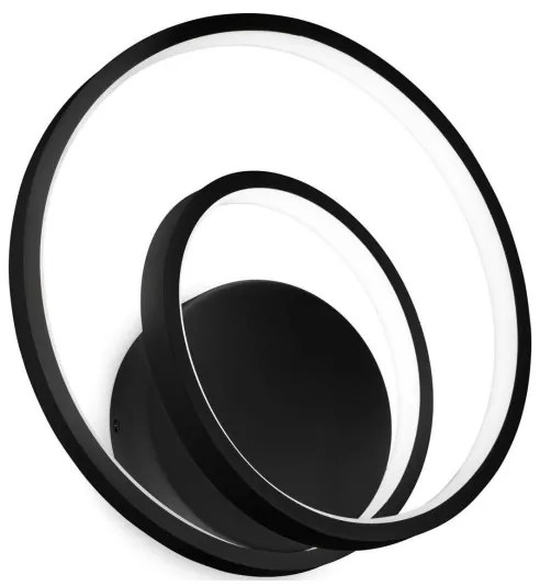 Ideal Lux - Applique a LED OZ LED/26W/230V CRI 90 nero