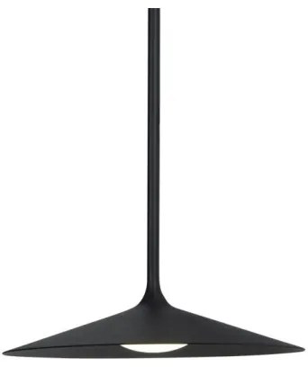 MAXLIGHT P0456 - Lampadario LED a sospensione con filo HANA LED/6W/230V diametro 17,5 cm nero