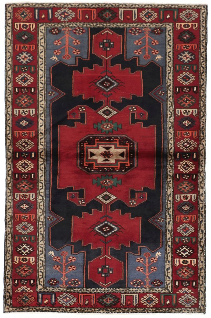 Tappeto 200x130 (Iran) Annodato A Mano