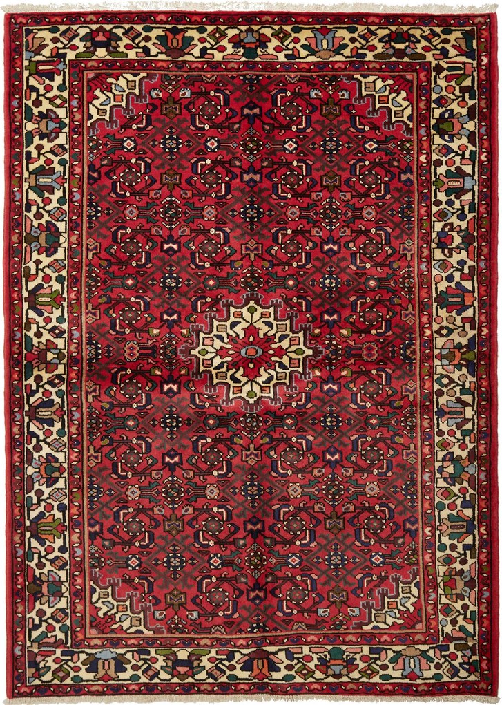 Hamedan Tappeto persiano 150 x 210 (Iran) Annodato A Mano
