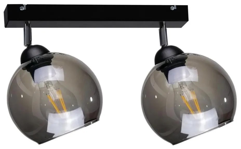 Faretto UNO 2xE27/60W/230V nero