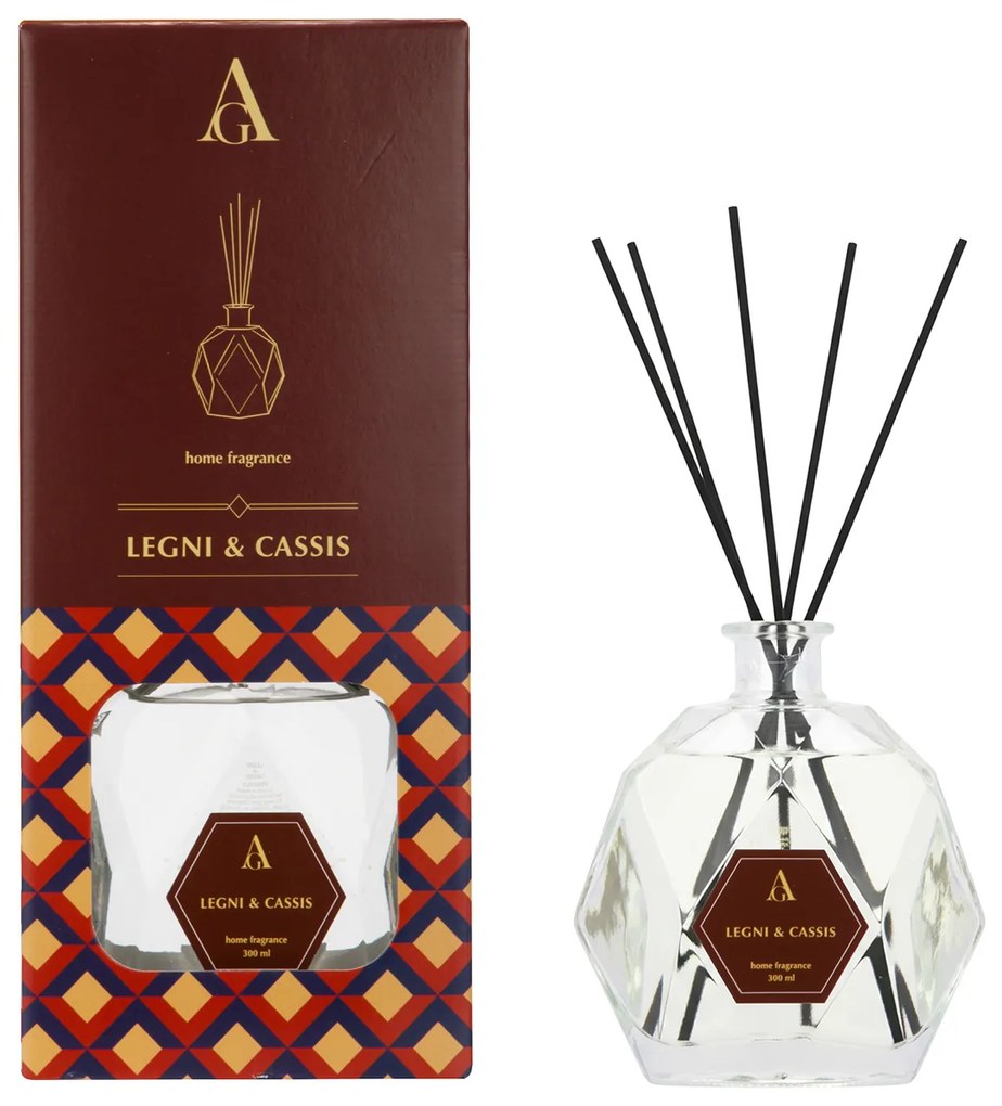 Diffusore ambiente 300 ml legni e cassis Home Fragrance