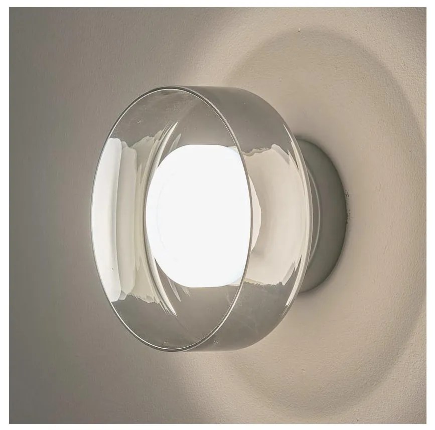 Applique a LED LED/8W/230V 3000K nero/fumé