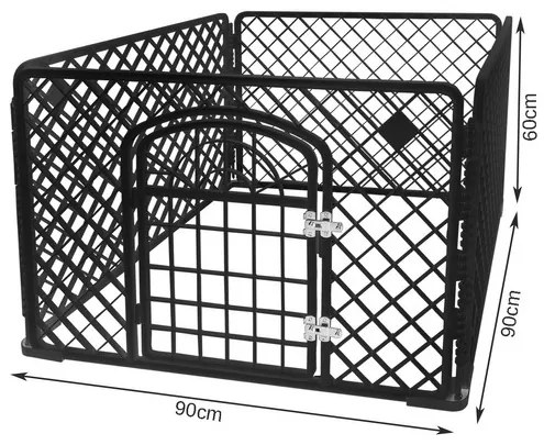 Box per animali 90x90x60cm