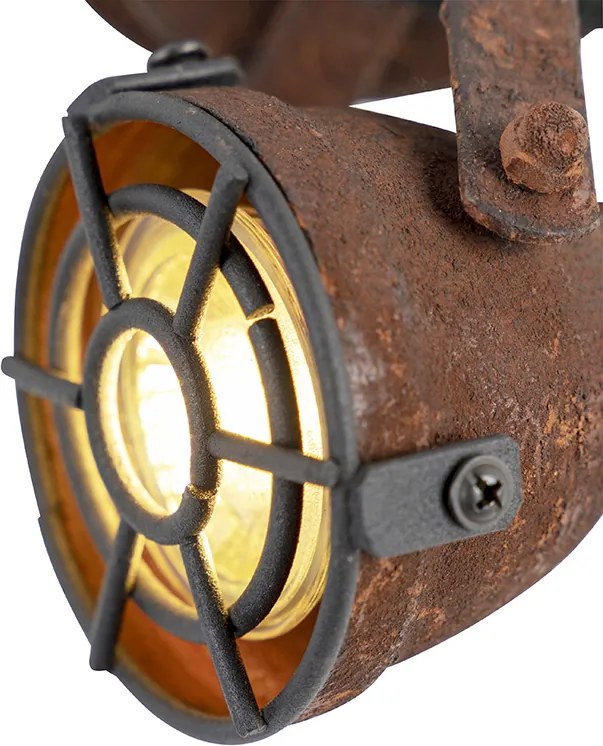 Faretto Smart marrone ruggine con WiFi GU10 - Sorra