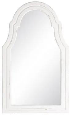 Specchio da parete 63 x 3 x 110 cm Bianco Legno di abete