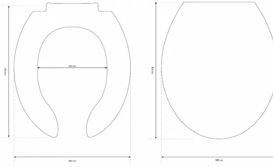 Cersanit K98-0002 - Sedile WC per persone con disabilità ETIUDA