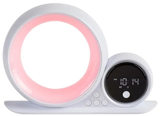 Rabalux 76109 - LED RGB Lampada da tavolo con altoparlante WAKEWAY LED/5W/230V