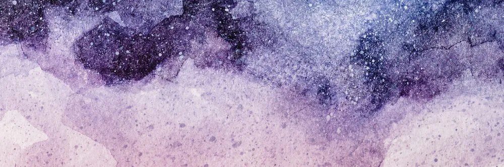 Stampa su tela – Astrazione del cielo notturno