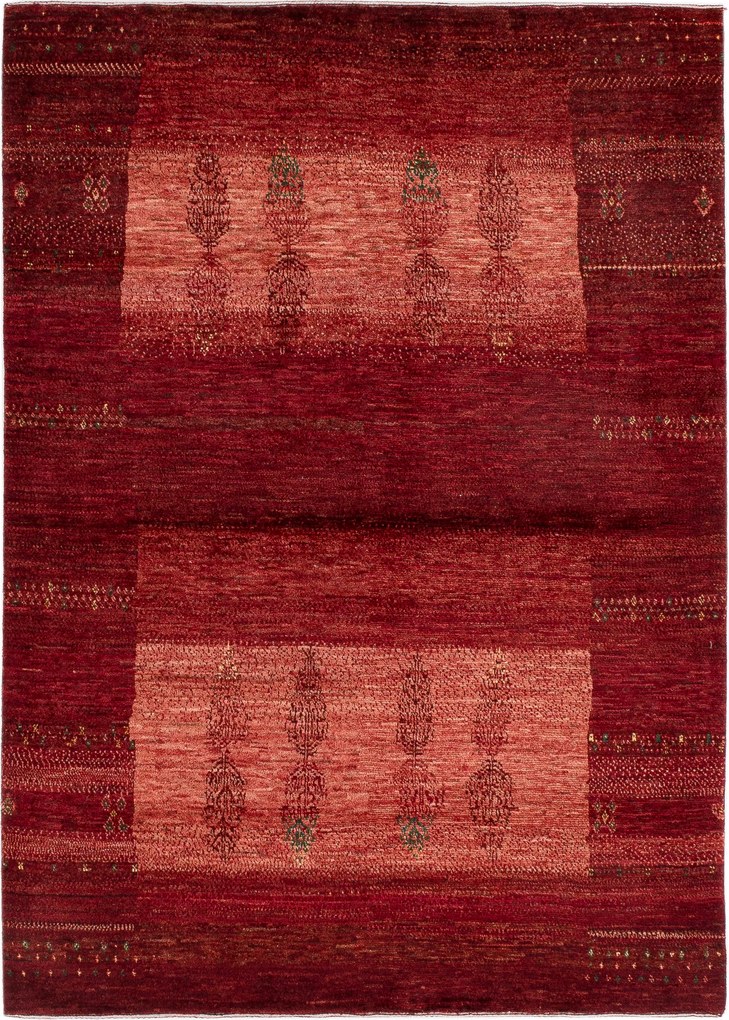 Loribaft Tappeto persiano 150x210 Rosso (Iran) Annodato A Mano