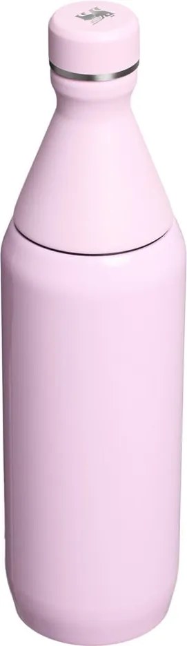 Bottiglia termica rosa in acciaio inox 600 ml All Day Slim Bottle Cherry Blossom Gloss – Stanley