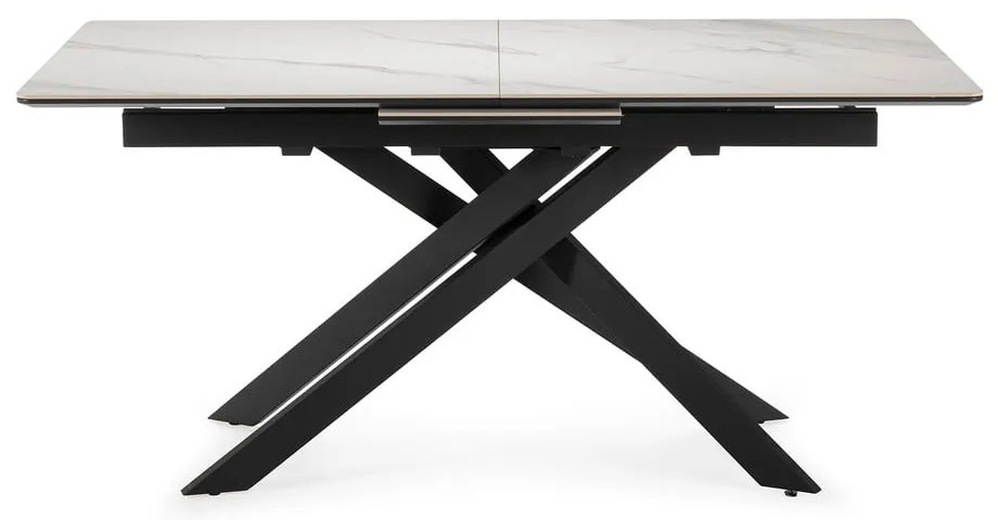 Tavolo da pranzo allungabile con piano aggiuntivo in ceramica 89,5x160 cm Belma - Marckeric