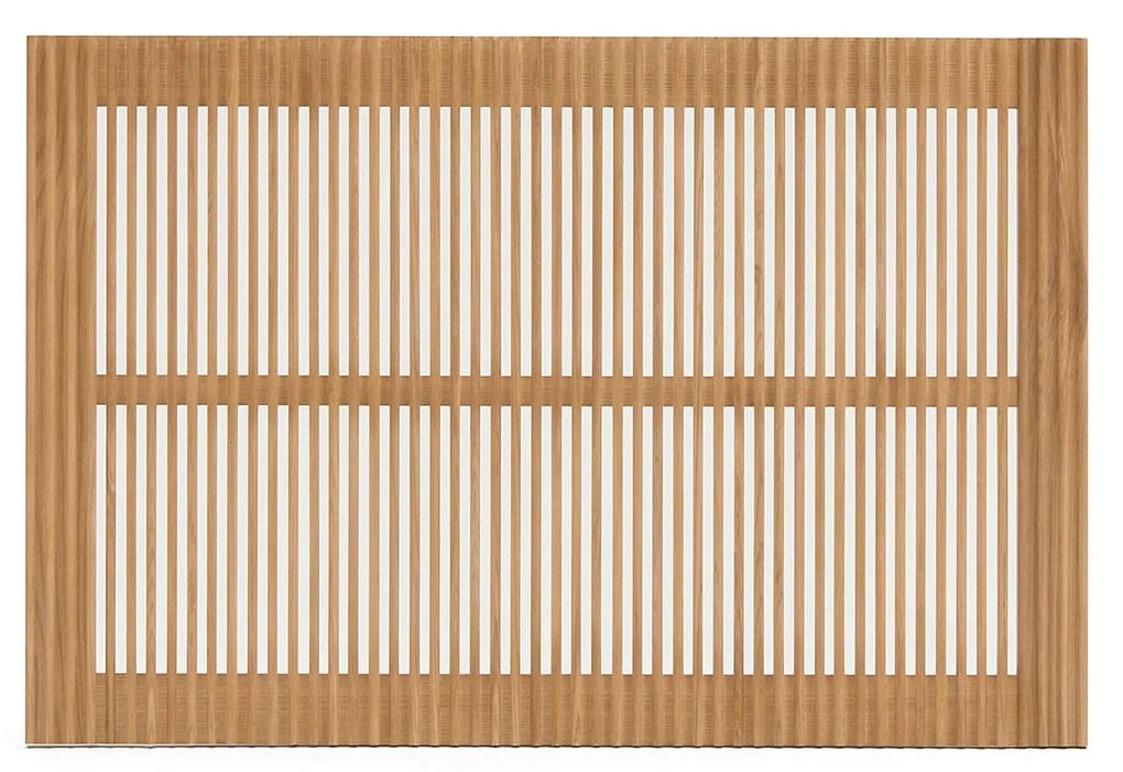Kave Home - Testiera Beyla in legno massello di frassino per letto da 90 cm FSC 100%