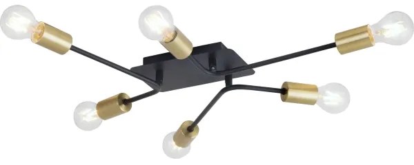 Rabalux 2103 - Lampadario fisso LANNY 6xE27/15W/230V