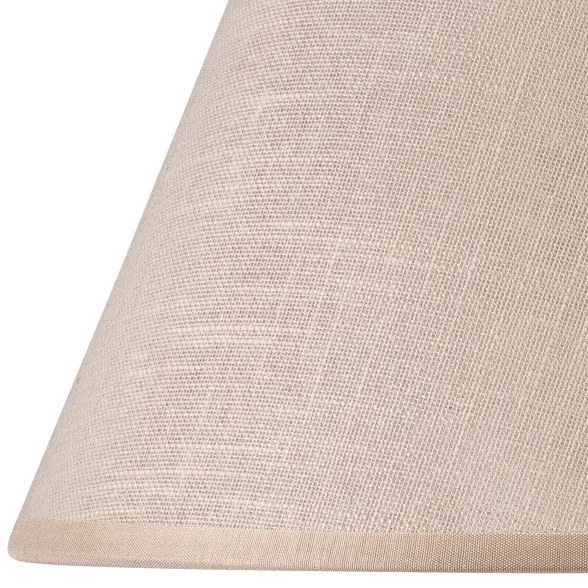 Lampada da tavolo PERA 1xE27/60W/230V beige/faggio