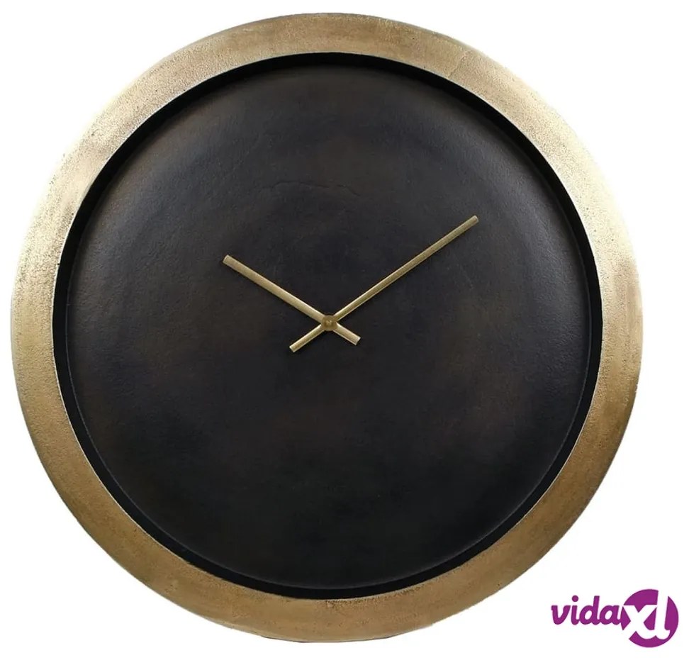 Gifts Amsterdam Orologio da Parete Avigon in Alluminio Oro e Nero 55cm