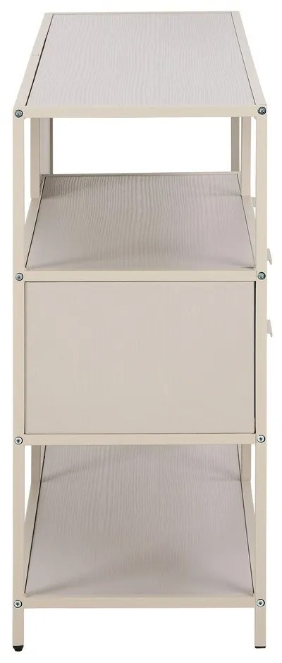 Libreria grigia 114x78x35 cm Seaford - Actona