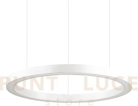 Oracle sospensione led 3000k 33w 3800 lm bianca d.60cm